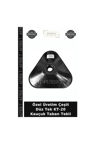 Astrid T Özel Üretim Çeşit Düz Tek Kt-20 Kauçuk Taban Tekli Diğer