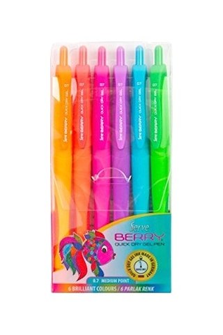 Kalem 07mm Karma Blister 6li Çok Renkli