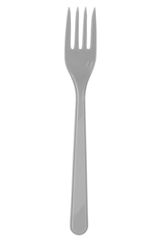 Çatal Plastik Çatal 25 Adet Gümüş Renk Gümüş
