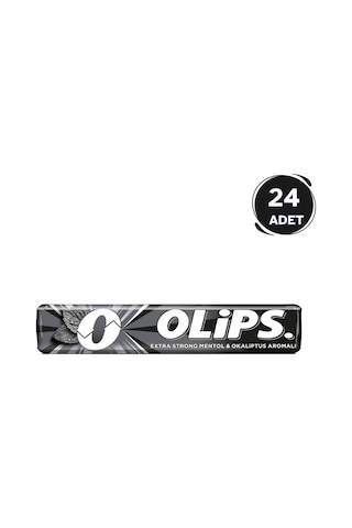 Olips Keskin Mentol Aromalı Bonbon Şekerleme 24 x 28 G