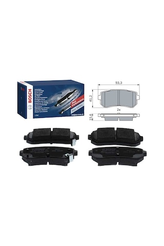 Hyundai Kona 1.0t-gdı 2020-2023 Bosch Arka Balata Netpar25677