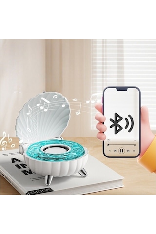 Renkli Kabuk Mini Bluetooth Hoparlör Taşınabilir Ses Sistemi
