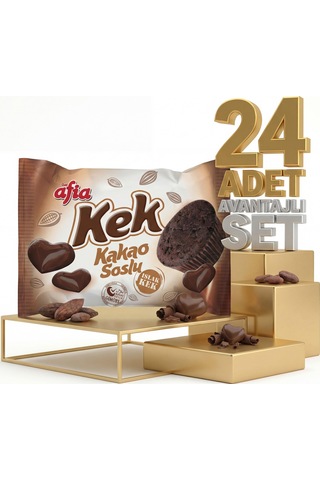 Afia Kakao Soslu Islak Kek 24x35 Gr