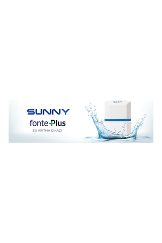 Sunny Fonte Plus Su Arıtma Cihazı Fonte + Plus