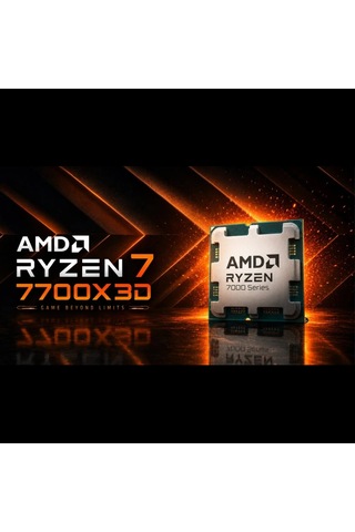 Amd Ryzen 7 7700x3d 8 Core, 4,00-4.50ghz, 104mb Cache, 120w, Am5 Soket, Tray, Dahili Grafik Var, F