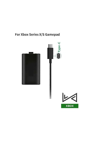 Xbox Series S-x Gamepad Batarya + Şarj Kablolu Set