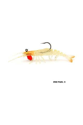 Avlivari 3D Shrimp 6Gr 7.62Cm Zıplatmalı Silikon Karides