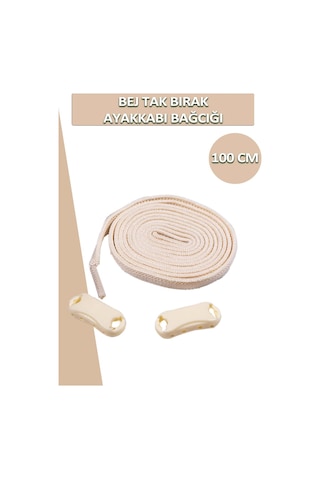 Dopar Elastik Esnek Akıllı Kilit Tak Bırak Ayakkabı Bağcığı 100 Cm 001
