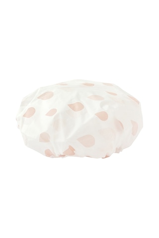 Xindoker Kadınlar İçin Su Geçirmez Duş Şapka, Peva Malzemeyle Yapılmış, Ev Kullanıma Uygun, Pembe Renk, Ticari Satış İçin Uygun Pembe