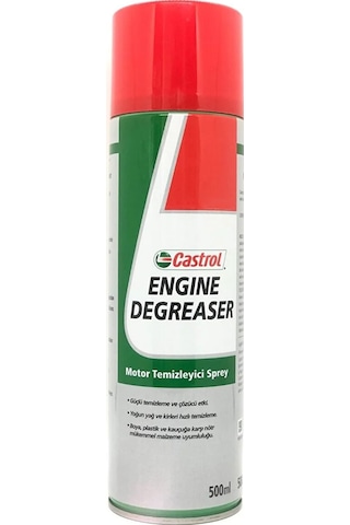 Castrol Engine Degreaser Motor Temizleyici Sprey 500 Ml Su İçermez Elektronik Aksam Uyumlu