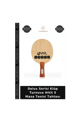 Delux Serisi Klüp Turnuva Hitit 5 Masa Tenisi Tahtası