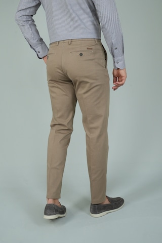 Bisse Bej Pamuklu Chino Pilesiz Erkek Pantolon Pns24k24001 07 Bej