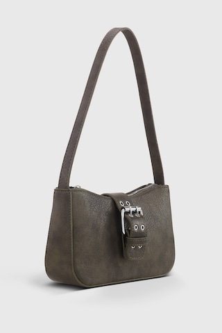 Housebags Kadın Vintage Görünüm Haki Tokalı Omuz Çantası 268 Haki