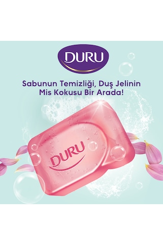 Duru Fresh Sensations Çiçek Tazeliği 16 Adet Duş Sabunu 4 x 600 G