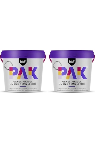 Selsil Pak Genel Amaçlı Mucize Temizleyici 500 Gr X 2 Adet