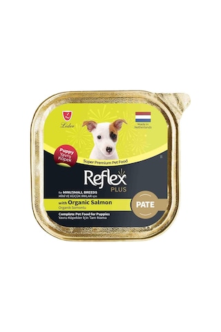 Pate Organik Somonlu Mini Ve Küçük Irklar İçin Yavru Köpek Konservesi 85gr - 12 Adet