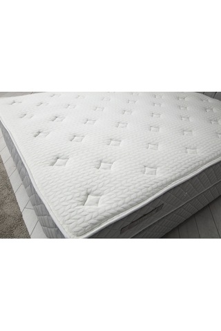 150x200 Vassi Baza+başlık+sonta Yatak Gri