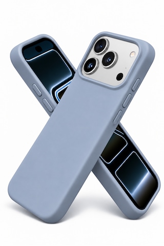Apple iPhone 17 Pro Max / 18 Pro Max Uyumlu Kılıf Renkli Lansman İçi Kadife Yumuşak Kamera Yükseltili Silikon Koyu Bej