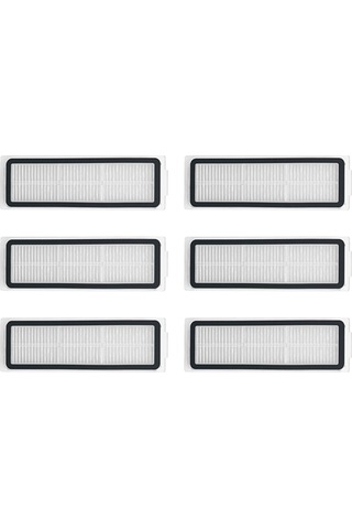 Gildedwill Xiaomi Mijia Vakum 5c / Ov42cn Vakum Aparatı Yıkanabilir Filtre 6 Adet İçin Hepa Filtre Yedek Parçaları