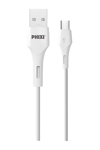 Phixi Force Pch242m Akım Korumalı 2.1a Micro Usb Kablolu Şarj Cihazı