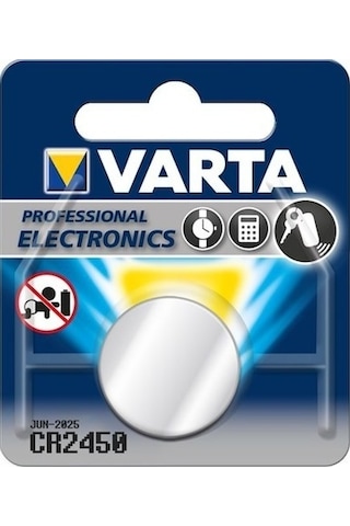 Varta 6450 CR2450 3V Lityum Pil