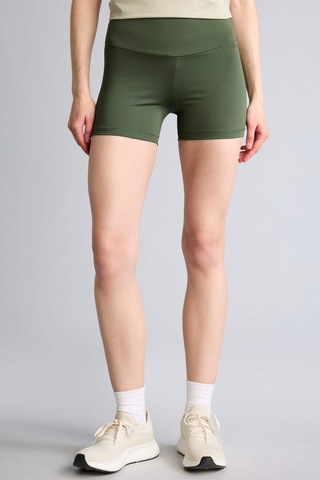 Defacto Regular Fit Beli Saran Geniş Paça Sporcu Biker Şort D2907ax26smgn563 Yeşil-gn563