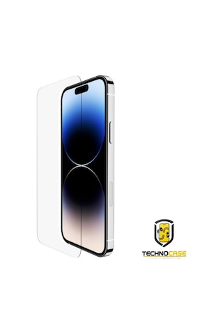 Apple iPhone Uyumlu 16 Tamperli Darbelere Karşı Dayanıklı Cam