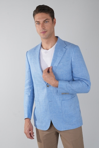 Bisse Erkek Platinum Regular Fit Keten Ceket Açık Mavi Pck25y25009 D33 Açık-mavi