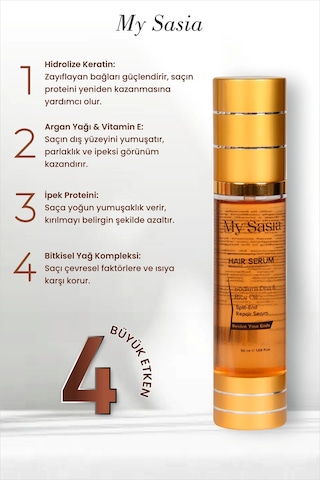 My Sasia Onarıcı Saç Bakım Serumu