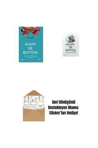 Çalışmanın Mutluluğu Ve Sıkıntısı + Felsefenin Tesellisi + Okuma Sticker'ları