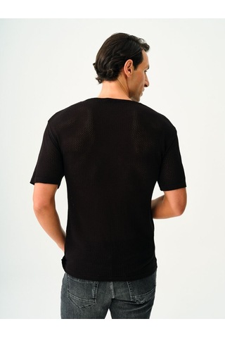 LOFT Regular Fit Erkek Tshirt K.kol Lf2032165 Q1.v1 Siyah