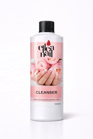 Kalıcı Oje Çıkarıcı Remover 1 L Ve Tırnak Temizleyici Cleanser 1 L Seti