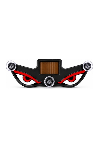 Solar Devil Eyes Araç Işıkları Ön/arka Cam İçin Güneş Enerjili/usb Bağlantılı Led Işıkları Beyaz-kırmızı