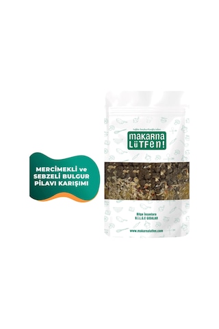 Mercimekli Ve Sebzeli Bulgur Pilavı Karışımı 250 Gram