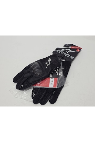 Alpinestars Smx-1 Air V2 Korumalı Motosiklet Eldiveni Xl Beden Siyah