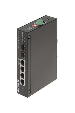 Hıkvısıon Ds-3t0506hp-e/hs O-std 4 Port 10/100/1000 3xgıga Poe + 1xgıga Hi-poe 2 X Sfp 60w Yonetılemez Swıtch-191514