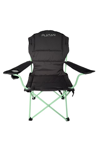 Platan Chair Ones-lp Hafif Katlanır Kamp Piknik Sandalyesi - Kolt Gri - Yeşil