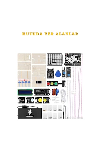 Akıllı Şehir Iot Eğitim Kiti Arduino Esp32 Esp8266 Robotik Kodlama Ve Stem Programlama Seti