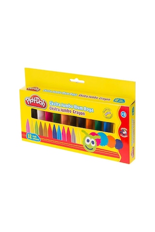 Play-Doh Jel Crayon Extra Jumbo 12 Renk Play-Cr011