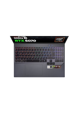 Game Garaj Slayer R9T-5070 C2 R9-8945HX 32 GB 2 TB SSD RTX5070 16" Dos Dizüstü Bilgisayar