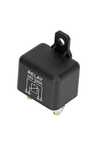 Neevoyu 24v 200a Araç Başlatma Rölesi - Geniş Akım Kapalı Bakır Bobinli 4 Pinli, Araçlar İçin Dayanıklı Ve Güvenilir