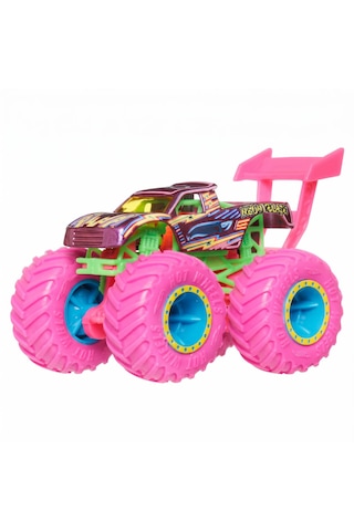 1:64 Hot Wheels Monster Trucks Neon Smashers Die Cast Araba Jmv39 - Jmv59 Podium Crasher