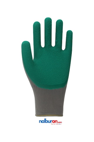 Beybi Pl17 Flex Polyester Likralı İpten Örülmü Lateks Kaplı İş Elidveni 10 Numara Xl