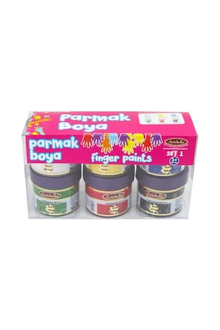 Artebella Parmak Boya 6'lı Set 50ml Abs50050