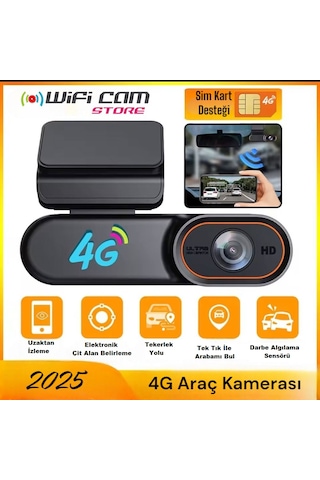 Uzaktan İzlenebilir 4g Araç Kamerası Gps Ve Konum Özelliği