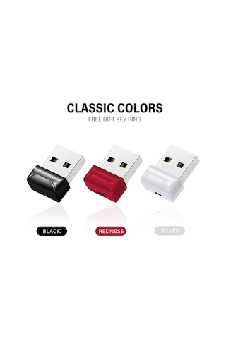 Novahub Siyah Mini Usb Kalem Sürücü 128gb Yüksek Hızlı 64gb Usb Beyaz 4gb Kapasiteli