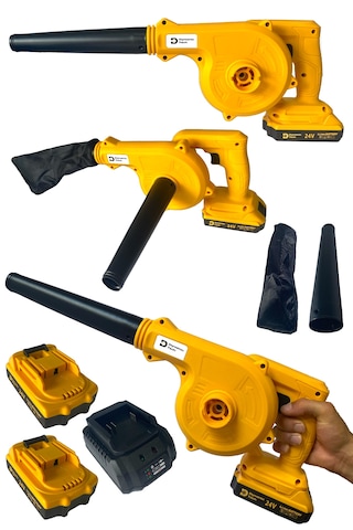 Dynamic Tech DT-202 24 V Şarjlı Hava Üfleme Ve Emme Makinesi