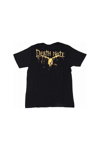 Death Note No:6 Tişört Siyah Çok Renkli