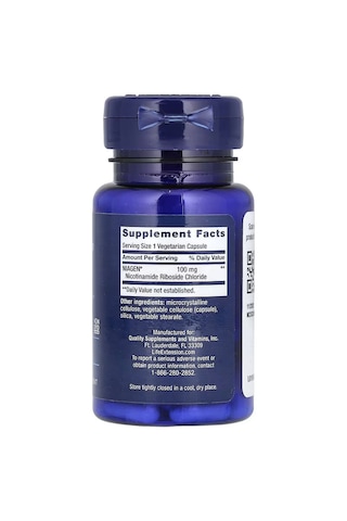 Life Extension Nad+ Cell Regenerator Brain & Cognitive 100 Mg 30 Vegetarian Caps Aromasız