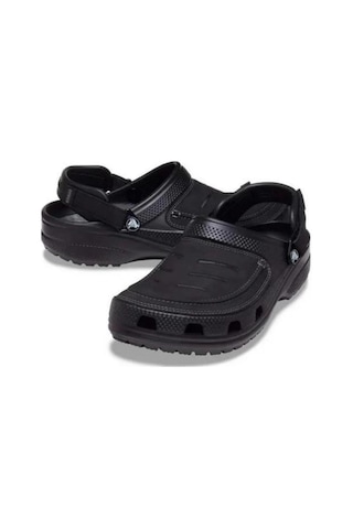 Crocs 207689 -yukon 0dd-black Slate Gray Erkek Terlik Siyah